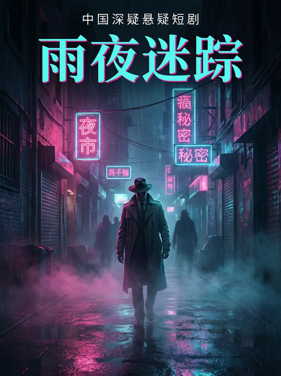 台湾水电工完整版 悬疑追踪短剧 - 雨夜迷踪海报
